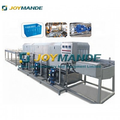 Plastic bins washing machine/ Bin cleaning equipment