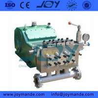 Ultra high pressure triplex plunger pump / 3 piston pump